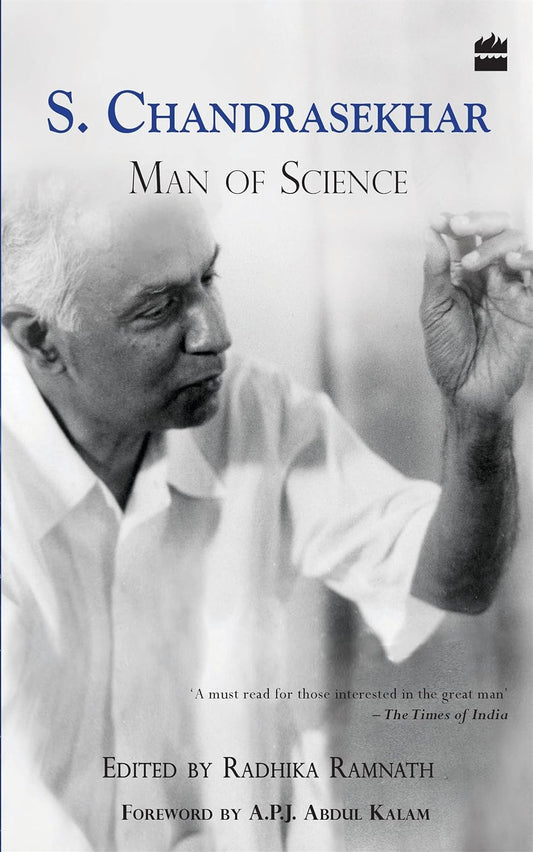 S. CHANDRASEKHAR : MAN OF SCIENCE BY RADHIKA RAMNATH (HARDCOVER) OLD BOOK