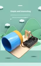 DIY Scientific Experiment Sound Wave Imaging Technology Small Production of Visible Sound for Children
