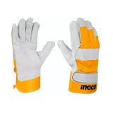 INGCO HGVC01 Leather Gloves (1 Pair)