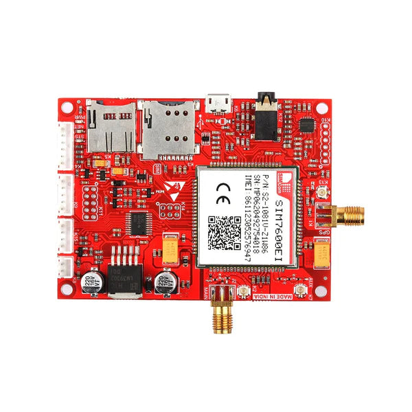 Sim7600 Module Schematic SIM7600 EI 4G GSM GPRS GPS UART Modem – Indian Hobby Center