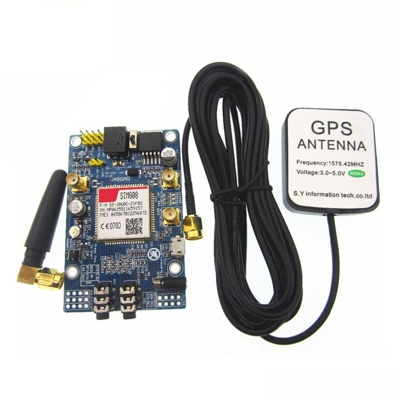 SIM808 Bluetooth Compatible GSM / GPRS / GPS Module – Indian Hobby Center