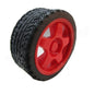 BO Wheel Red 65mm Robot Wheel