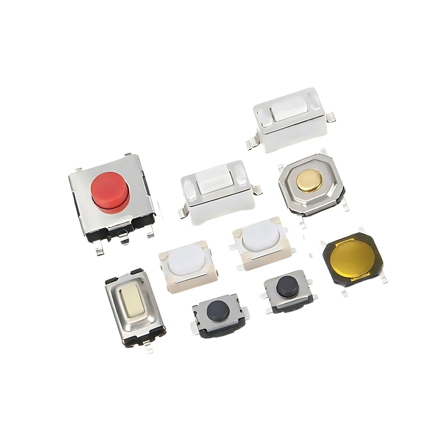 Elepak SMD Tactile Switch Pak 150 Pcs 10 Types