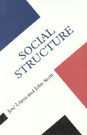 SOCIAL STRUCTURE BY JOSE LOPEZ & JOHN SCOTT [PAPERBACK]