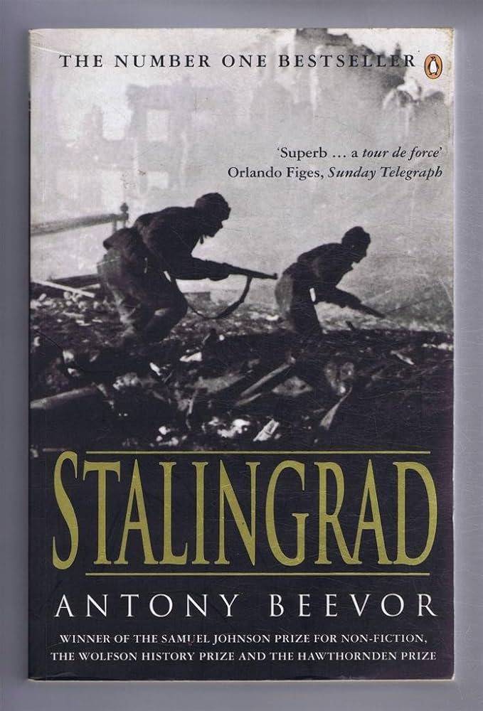 STALINGRAD (THE NUMBER ONE BESTSELLER) BY ANTONY BEEVOR (PAPERBACK) OLD BOOK