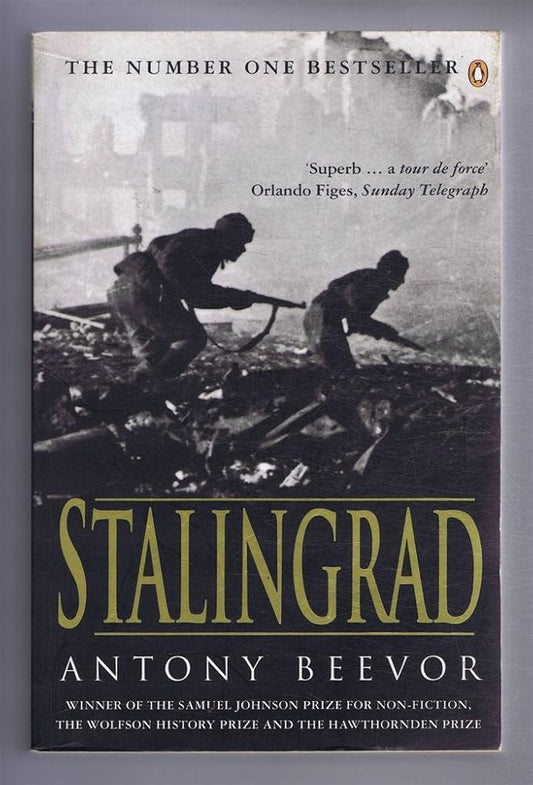 STALINGRAD (THE NUMBER ONE BESTSELLER) BY ANTONY BEEVOR (PAPERBACK) OLD BOOK