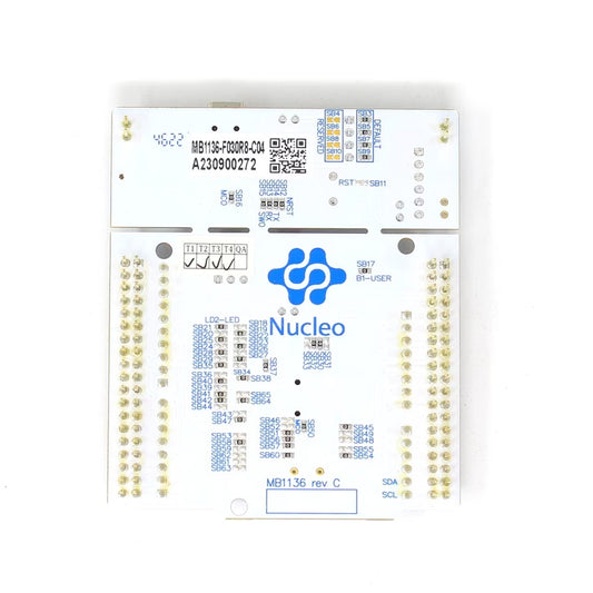 STMICROELECTRONICS NUCLEO-F030R8 Development Board, STM32 Nucleo-64, STM32F030R8T6 MCU, Arduino and ST Morpho Connectivity