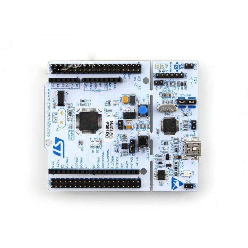 STMICROELECTRONICS NUCLEO-F072RB Development Board, Nucleo-64, STM32F072RB MCU, ST-LINK/V2-1, Arduino and ST Morpho Connectivity