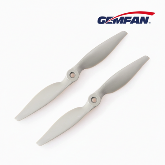 GEMFAN 1045MR (10X4.5) Glass Fiber Nylon Propeller, Gray (1 Pair-CW+CCW )