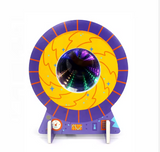 DIY Students Puzzle Creative Handmade Time Tunnel Machine Stem Toy Engineering Science Experiment Kit for Kids