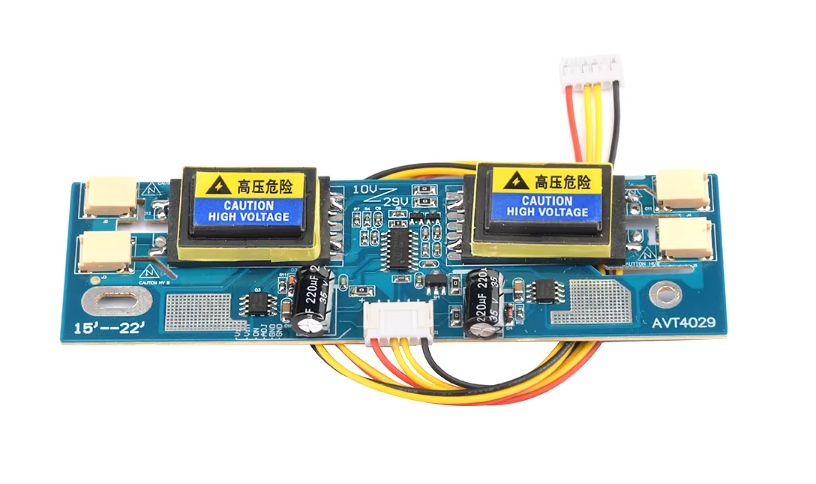 CCFL Inverter 4 lamp universal inverter 10v-30v lcd monitor 4 lamp for laptop 15-22 widescreen DIY electronic pcb board