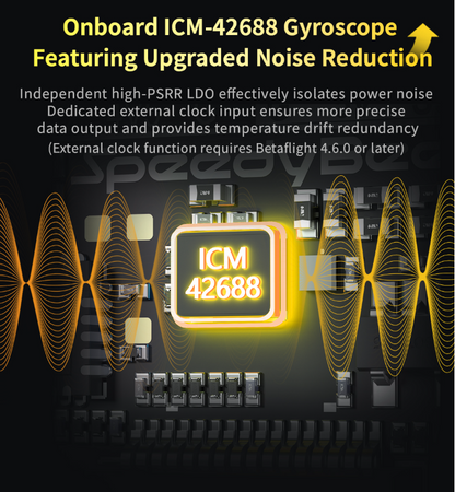 SpeedyBee F405 V5 OX32 55A 30x30 Model Aircraft FC & ESC Stack Deluxe Edition