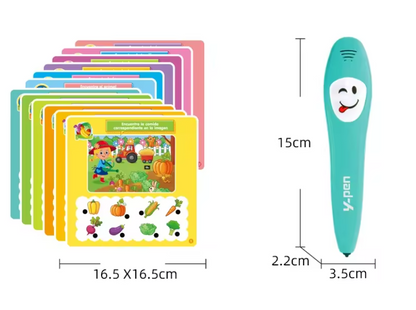 Educational Voice Reading Machine Point Books Smart Point Pen Children Study Leaning Story Toy