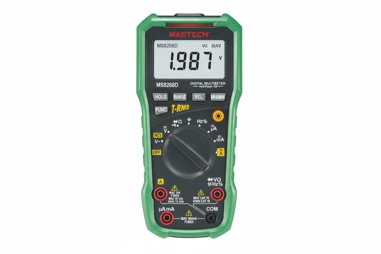 Mastech MS8250D 6600 Counts Auto Ranging Digital Multimeter (Original)