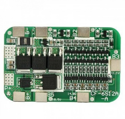 6S 22V 18650 BMS Lithium Battery Protection Board
