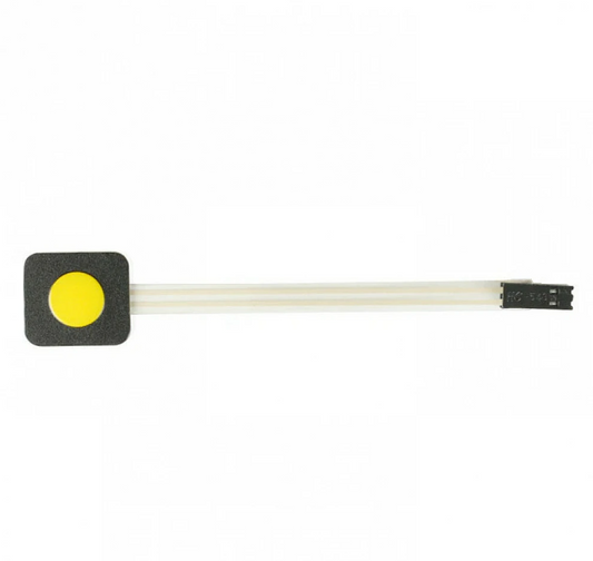 1 Key 1×1 Matrix Membrane Switch Keypad - Yellow