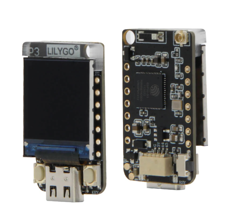 LILYGO TTGO T-QT Pro ESP32-S3 0.85inch IPS LCD 4MB Flash 2MB PSRAM (H579)