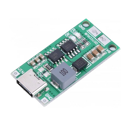 2S 1A 8.4V 18650 Lithium Battery Charger Module Type C