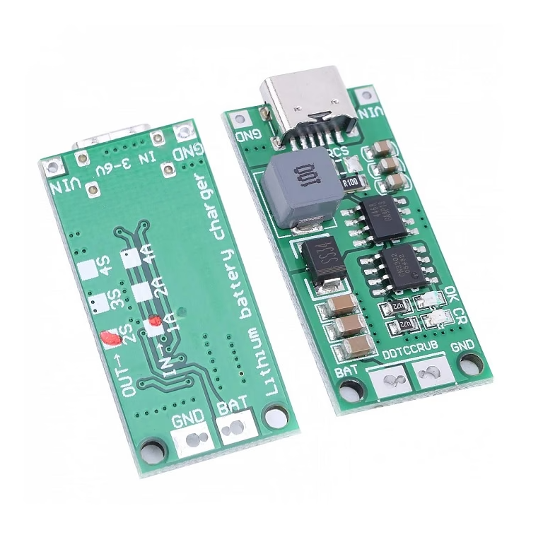 2S 1A 8.4V 18650 Lithium Battery Charger Module Type C