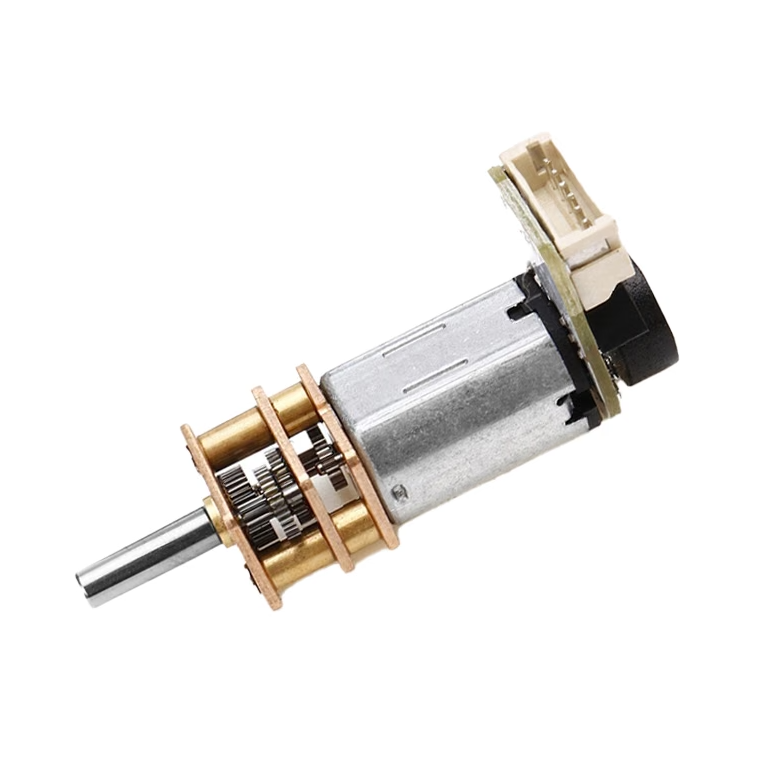 N20 6V 100RPM Micro Metal Gear Motor With Encoder