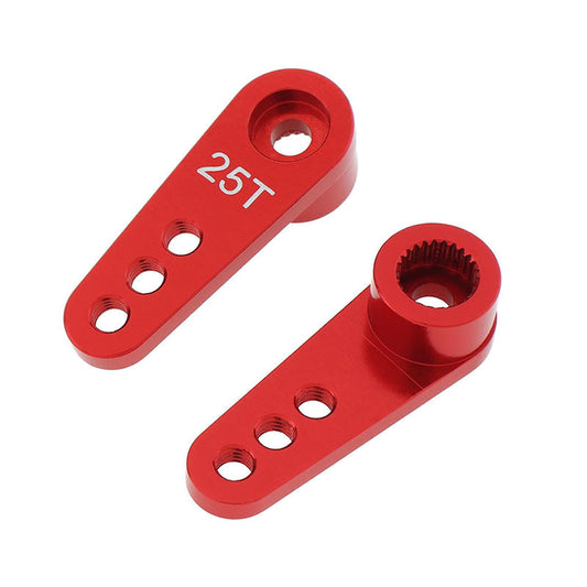 25T Servo Horn Arm Aluminum (Red)