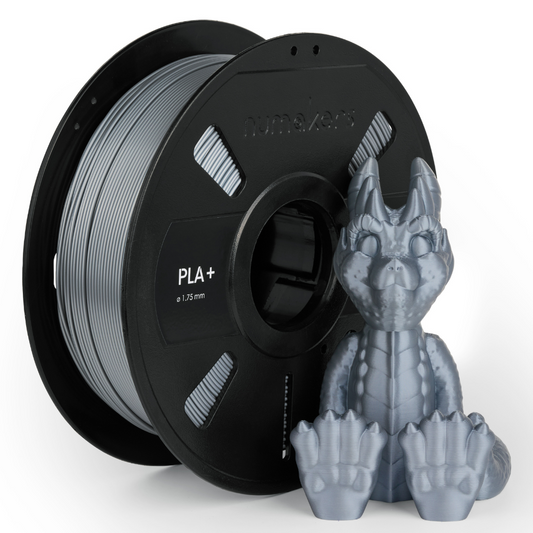 Numakers PLA+ Filament – Simply Silver– 1.75 mm / 1 kg