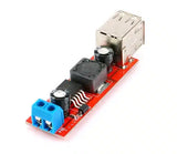 LM2596 Dual USB Output 9V / 12V / 24V / 36V Car Charger Switch 5V DC-DC Power Supply Module 3A Buck Regulator