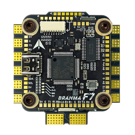 Darkmatter STACK 750 – BRAHMA F7 MK-I + VISHNU 50 MK-II (FC + ESC) BetaFlight Stack Made In India