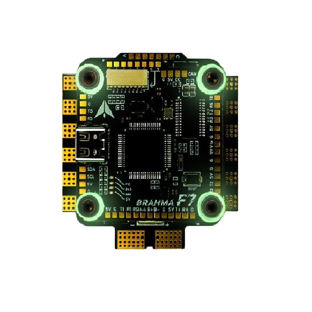 Darkmatter STACK 750 – BRAHMA F7 MK-I + VISHNU 50 MK-II (FC + ESC) BetaFlight Stack Made In India