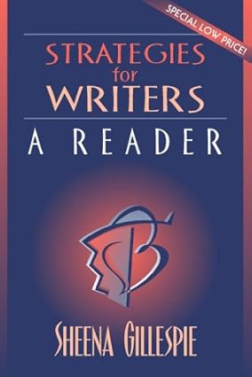 STRATEGIES FOR WRITERS : A READER BY SHEENA GILLESPIE (PAPERBACK) OLD BOOK