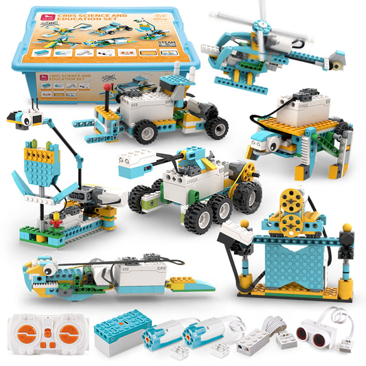 CB05 606pcs Science and Education Building Blocks Robot DIY with App Control