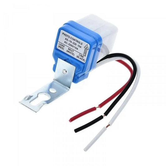 Photoelectric Street Lighting Controller - Auto Operated Control Switch (AS-10-220) AC-220V, 10a