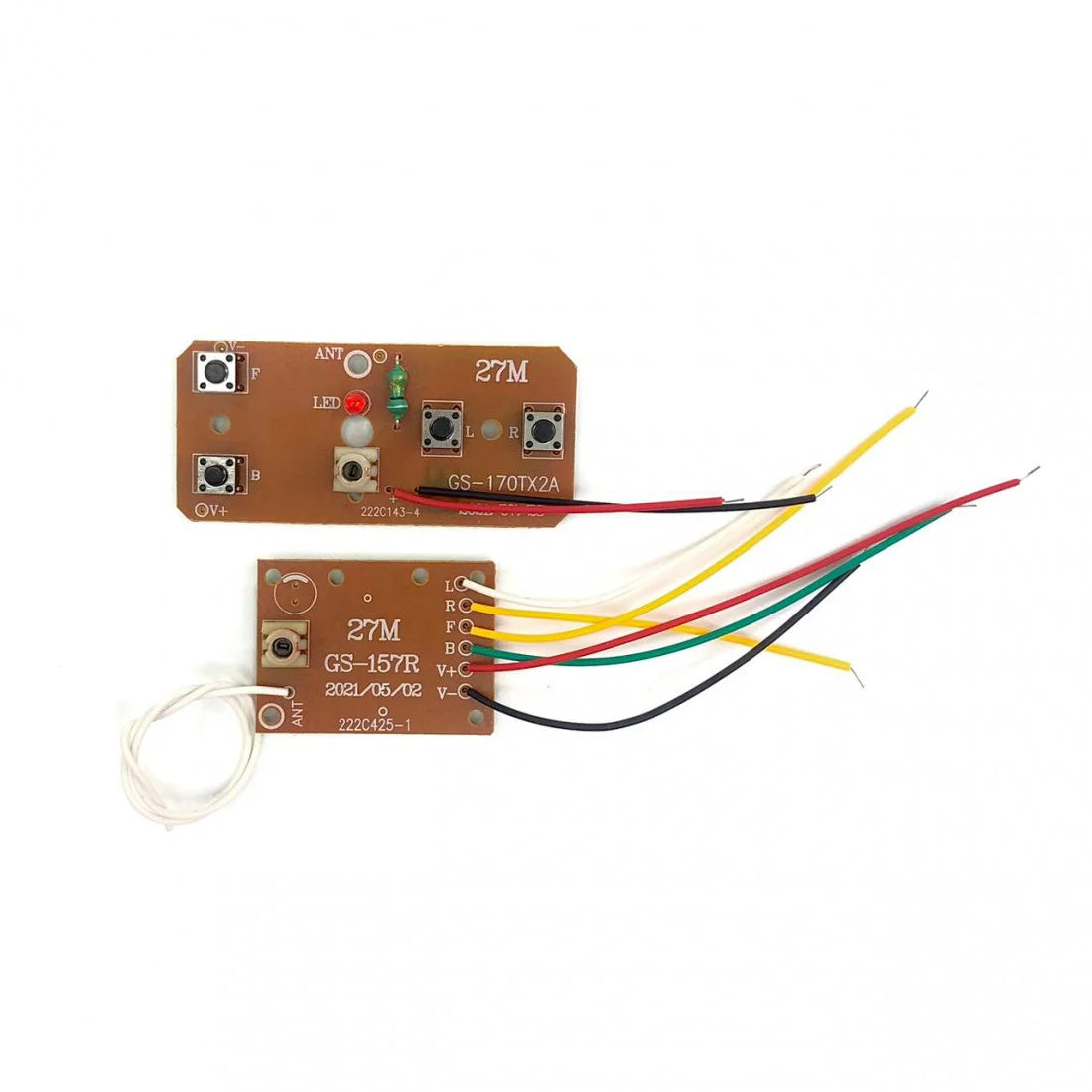 27 Mhz RF Module - Transmitter & Receiver Circuit Board