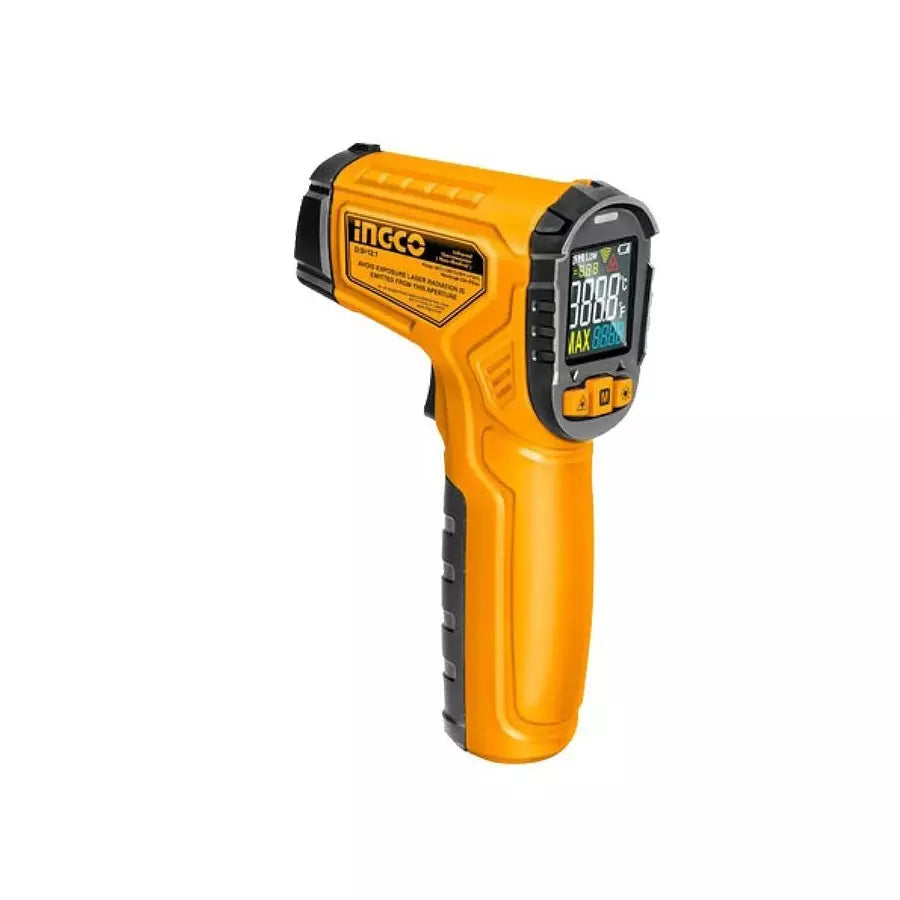 INGCO HIT0155028 Infrared Thermometer With -50°C to 450°C (-58°F to 842°F) Temperature Range for Body & Surface