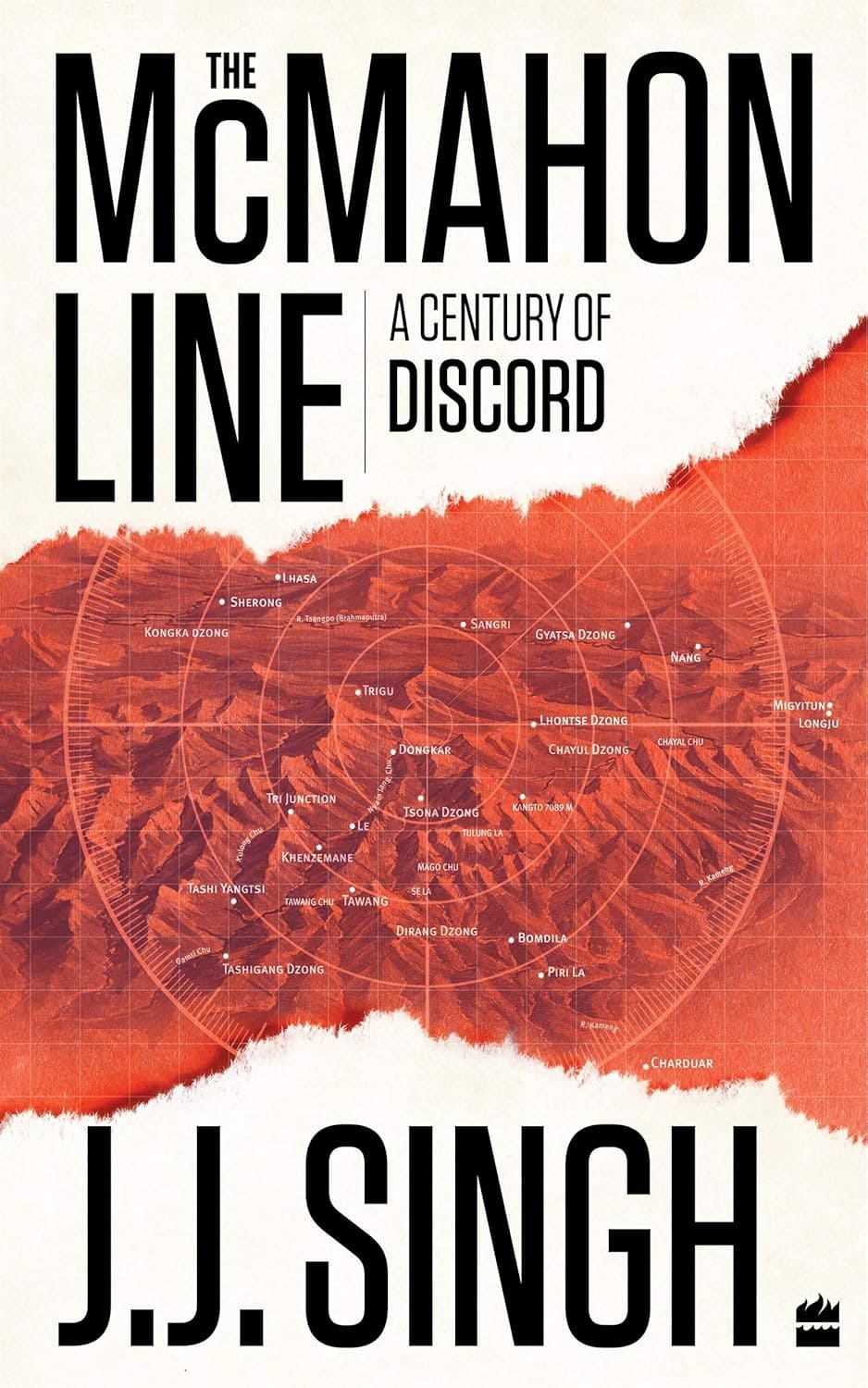 THE McMAHON LINE : A CENTURY OF DISCORD BY J.J. SINGH (HARDCOVER) OLD BOOK