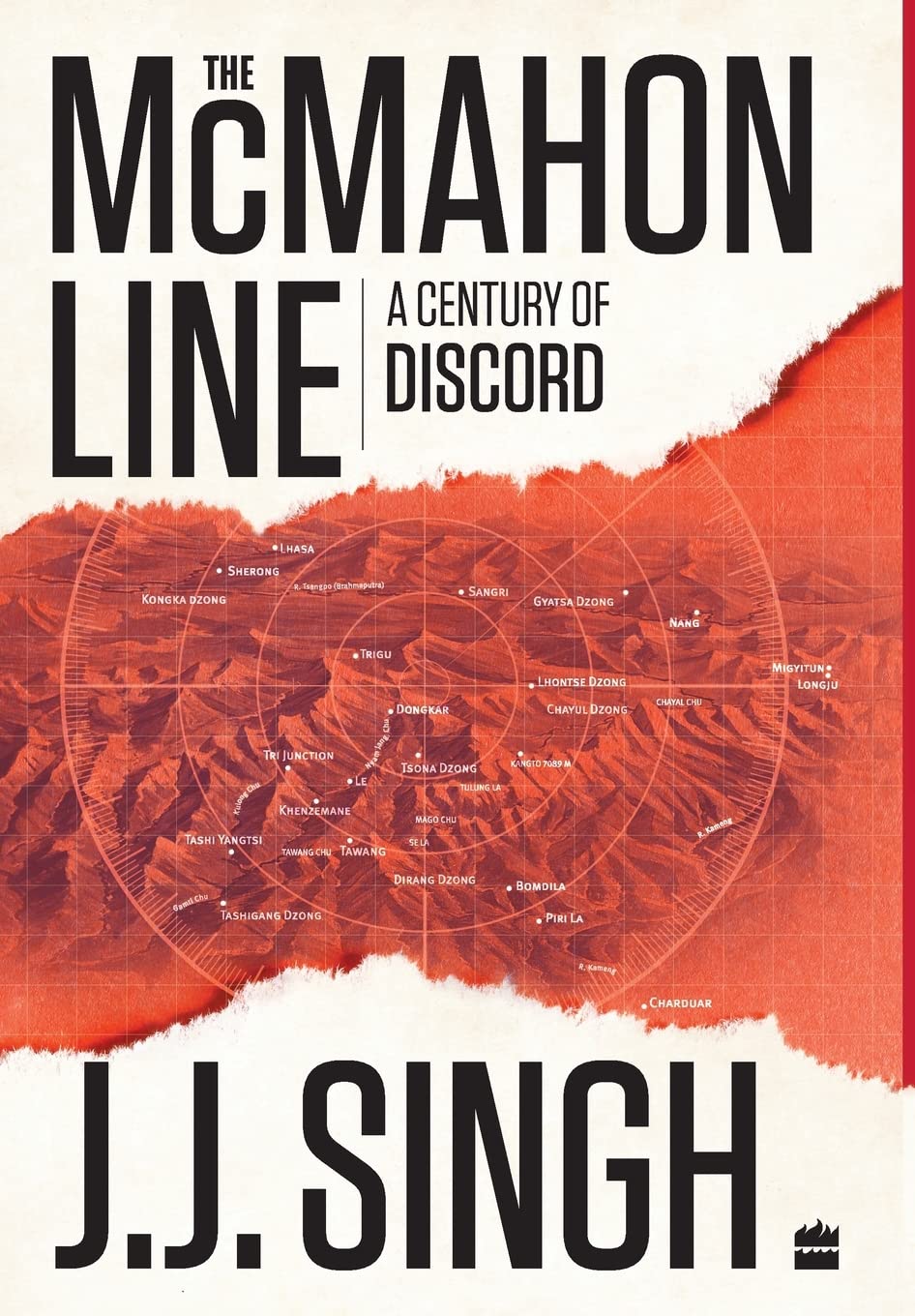 THE McMAHON LINE : A CENTURY OF DISCORD BY J.J. SINGH (HARDCOVER) OLD BOOK