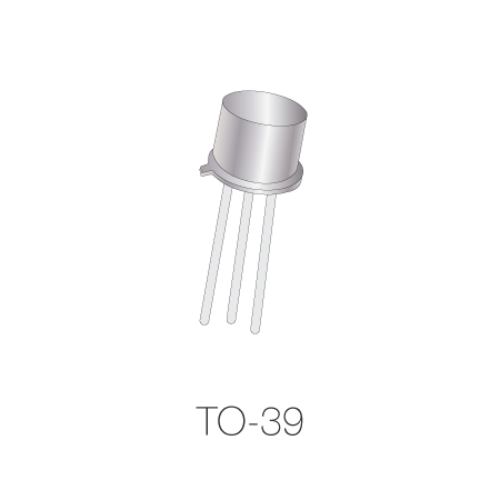 CDIL BD115 NPN SILICON PLANAR HIGH VOLTAGE TRANSISTOR TO-39 Metal Can Package