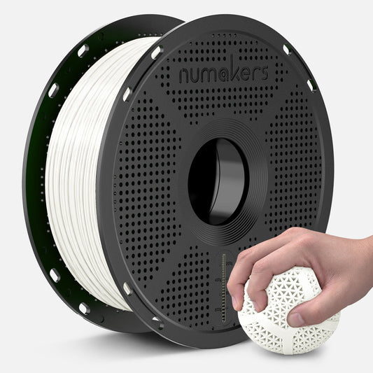 Numakers TPU 95A Filament – White