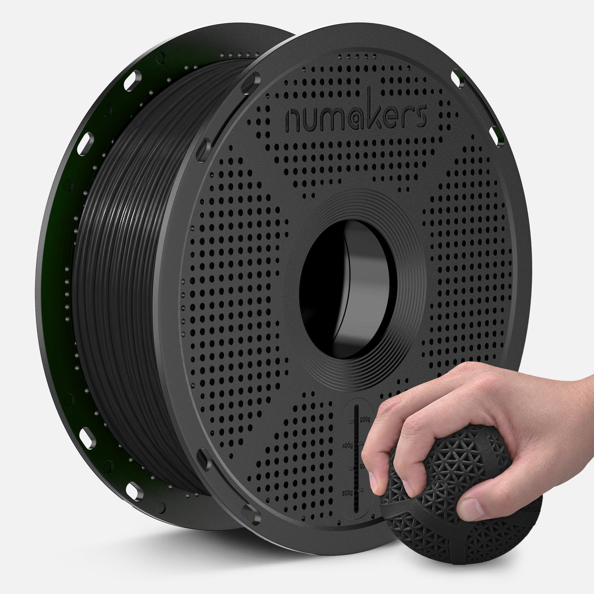 Numakers TPU 95A Filament – Black
