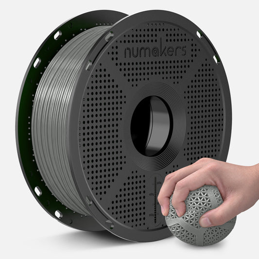 Numakers TPU 95A Filament – Light Gray