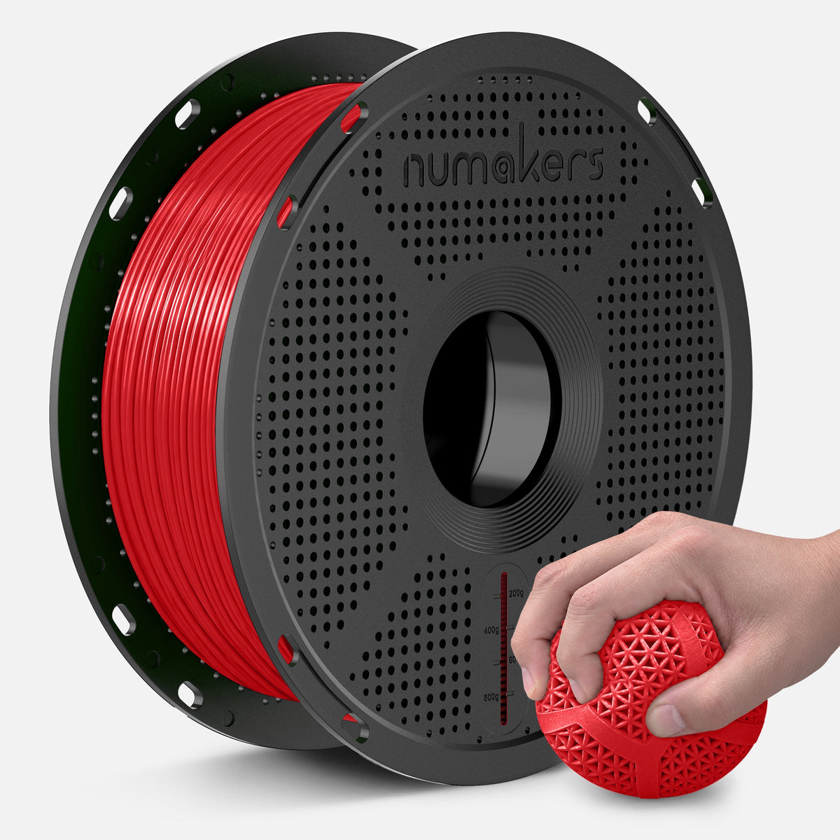 Numakers TPU 95A Filament – Red