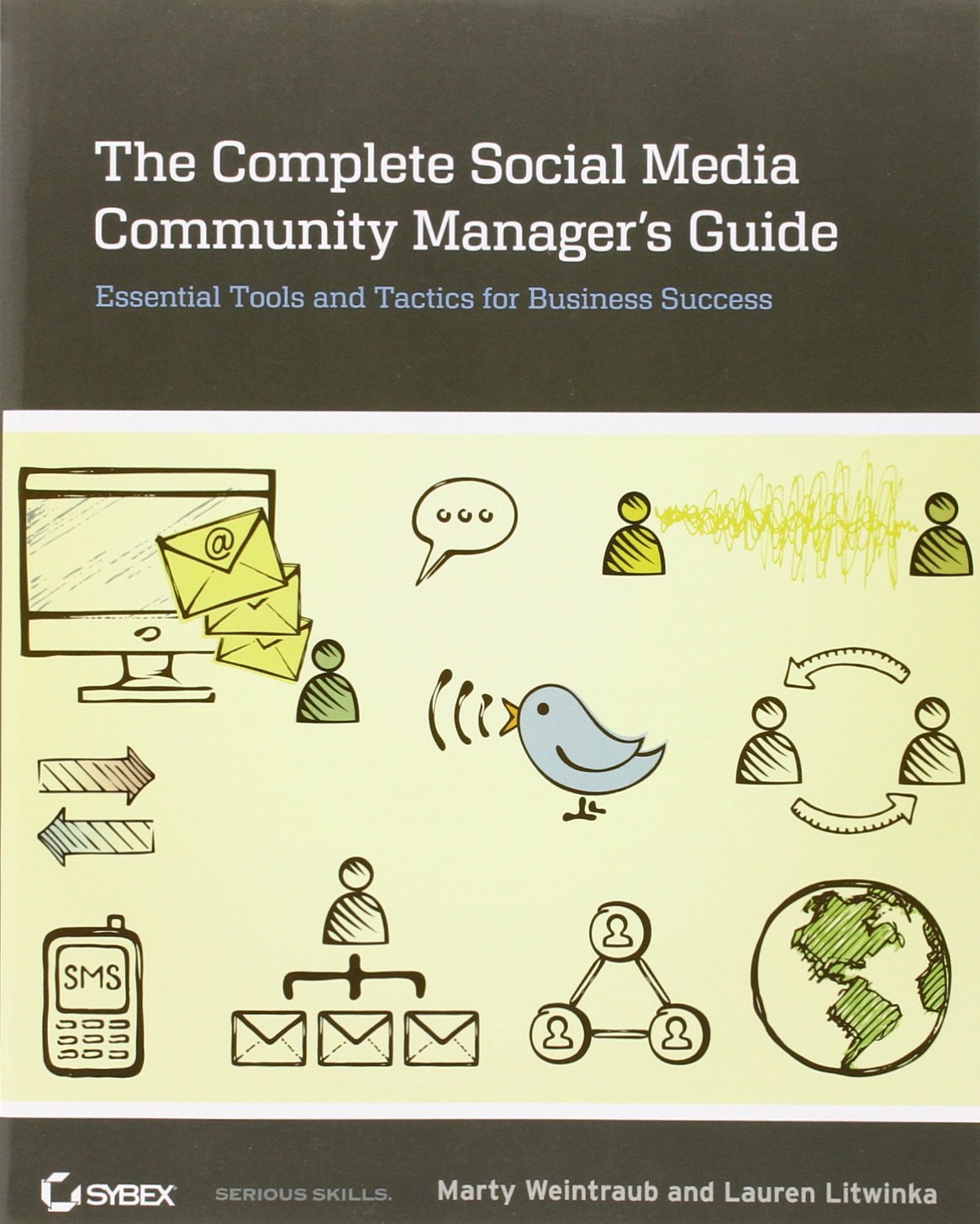 THE COMPLETE SOCIAL MEDIA COMMUNITY MANAGER'S GUIDE : ESSENTIAL TOOLS AND TACTICS FOR BUSSINESS SUCCESS  BY MARTY WEINTRAUB AND LAUREN LITWINKA (PAPERBACK)
