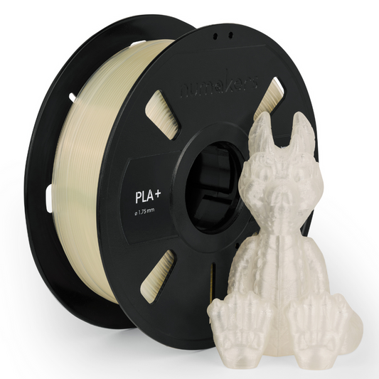 Numakers PLA+ Filament – Transparent – 1.75 mm / 1 kg