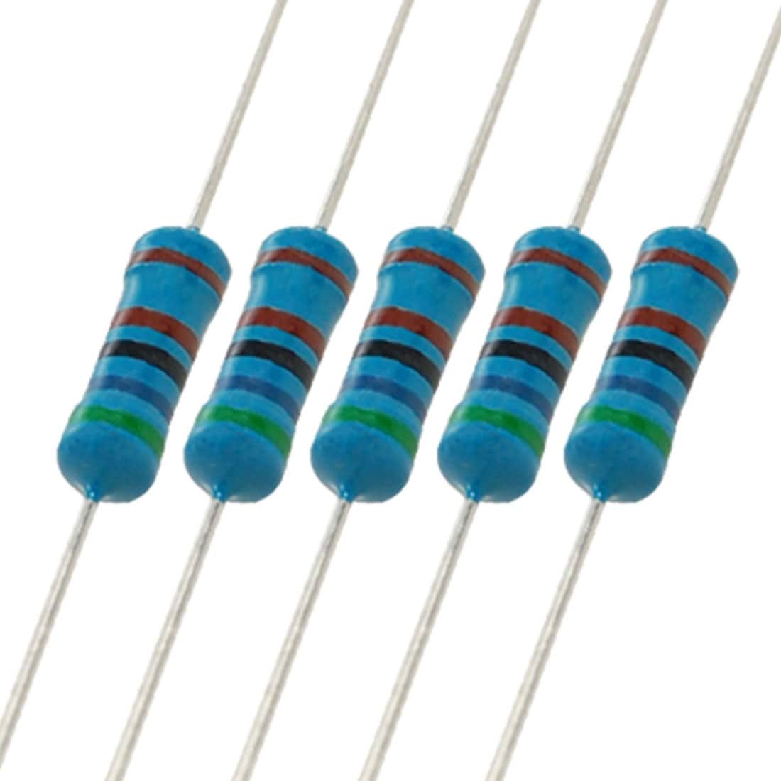 5.6K ohm 1/4 Watt ±1% Tolerance Metal Film Resistor (Pack of 10)
