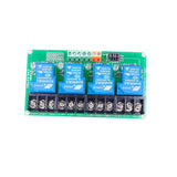 4 Channel Relay Module, 30A with Optocoupler, Isolation 24V Supports, High and Low Triger