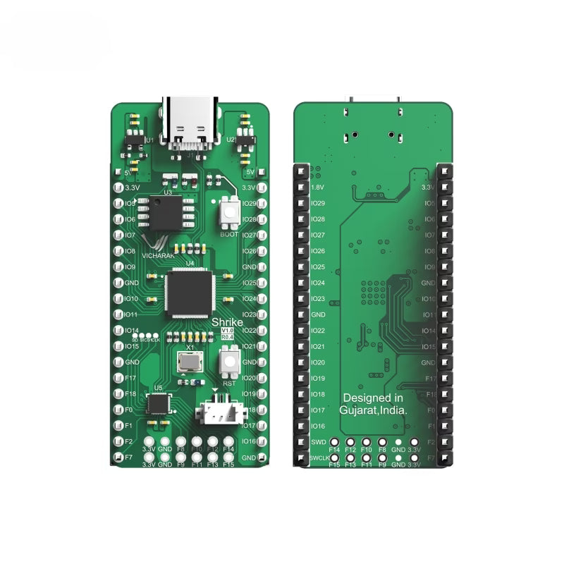 Vicharak Shrike-lite Open Source MCU FPGA Development Board