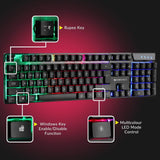 ZEB WAR Gaming Keyboard & Mouse Combo