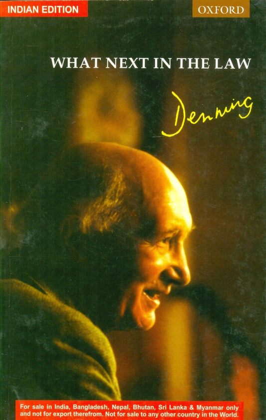 WHAT NEXT IN THE LAW  BY LORD DENNING (PAPERBACK) OLD BOOK