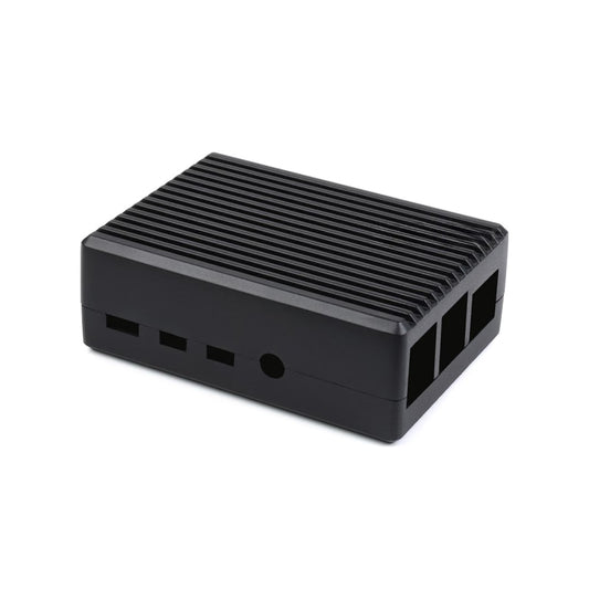 Waveshare Aluminum Stripe Grooved Case for Raspberry Pi 4, Passive with inner heatsink pillars