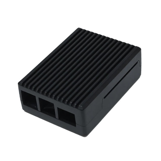 Waveshare Aluminum Stripe Grooved Case for Raspberry Pi 4, Passive with inner heatsink pillars